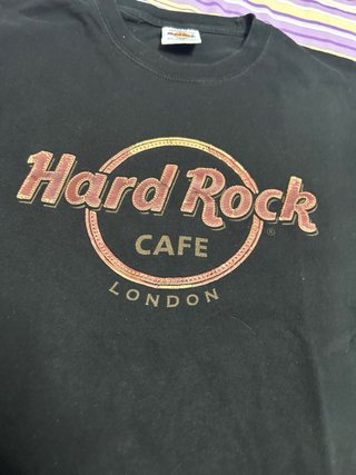 T‑shirt Hard Rock Café London nera – Taglia S