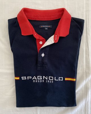 Polo manga corta. Spagnolo. Talla S
