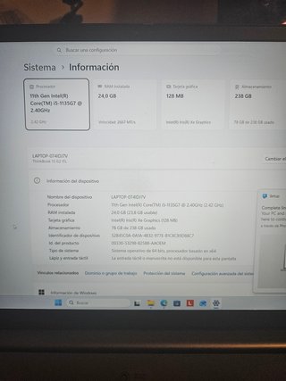 Portátil Lenovo ThinkBook 15 i5 | 24GB RAM