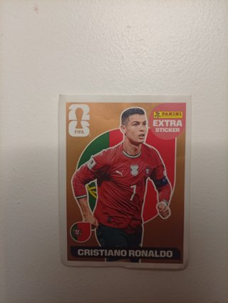 Cromo Panini Cristiano Ronaldo Mundial 2026