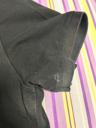 Polo Lacoste nera – Taglia XL