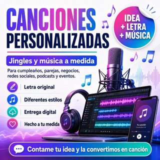 Canción Personalizada | Jingles y Música a Medida