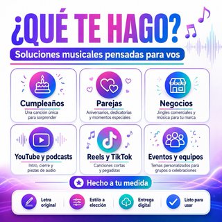 Canción Personalizada | Jingles y Música a Medida