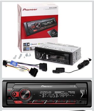 Radio Pioneer MVH-S320BT Bluetooth 1DIN