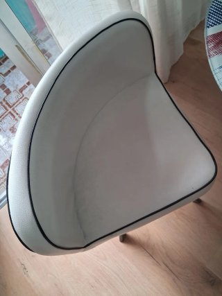 Mesa de comedor cristal y metal