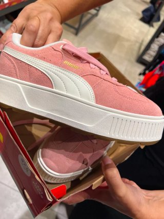 Deportivas Puma Rosa y Blancas ultimas unidades