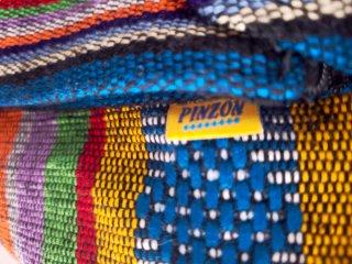 Mochila étnica multicolor 38x40 cm