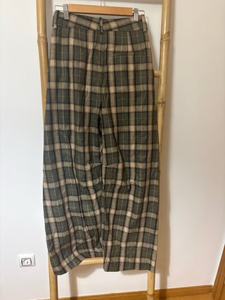 Pantalón Lana Zara Cuadros
