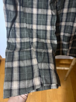 Pantalón Lana Zara Cuadros