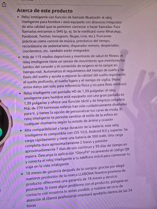 Reloj Inteligente Smartwatch Deportivo