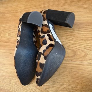 Zapatos SOMMITS estampado animal tacón ancho