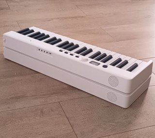 Piano digital 88 teclas plegable blanco