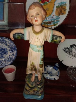 Niño Jesús figura decorativa