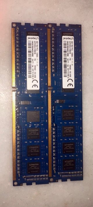 Kit 2x 4GB DDR3L 1600MHz Kingston