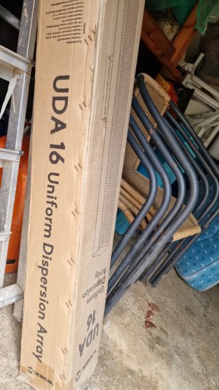 Work Pro Uda 16 Altavoz Columna Negro