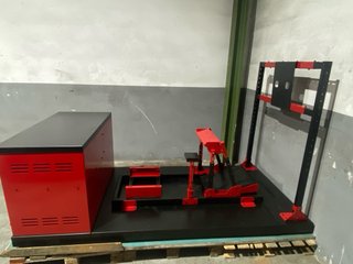 Cockpit simulador de carreras a medida