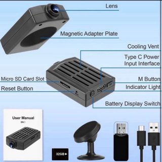 NUEVA Mini Cámara Espía 1080P