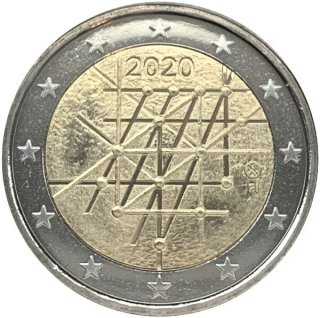 FINLANDIA 2 EUROS 2020 COMMEMORATIVE- RARE- UNIV. TURKU SC