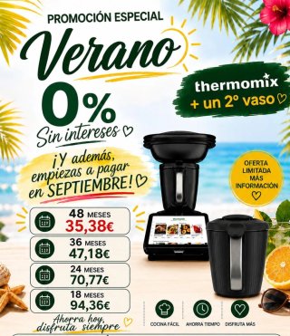 Thermomix Nueva + 2º Vaso