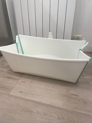 Bañera Stokke para bebé blanca