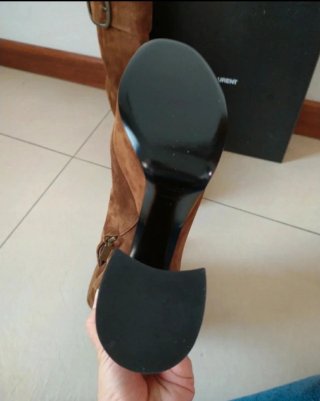 Stivaletti Saint Laurent marroni 41