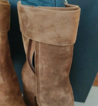 Stivaletti Saint Laurent marroni 41