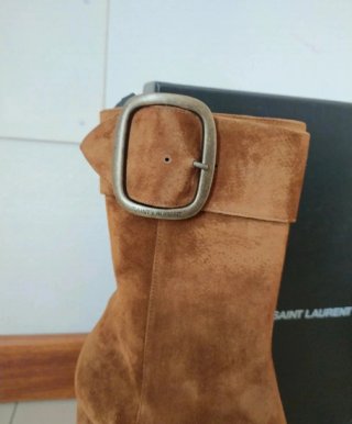 Stivaletti Saint Laurent marroni 41