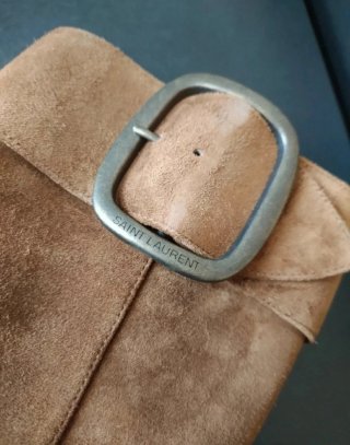 Stivaletti Saint Laurent marroni 41