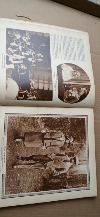 Libro álbum coronación Jorge VI Gran Bretaña 1937.