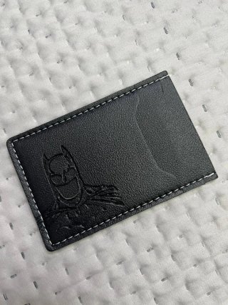 Portacarte Batman Nero Minimal Slim DC Comics