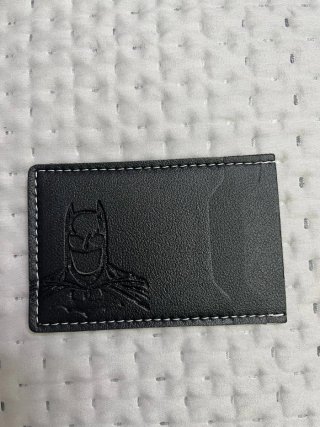 Portacarte Batman Nero Minimal Slim DC Comics