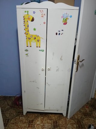 Armario infantil blanco Ikea en muy buen estado