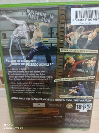 El Club De La Lucha Xbox PAL Nuevo