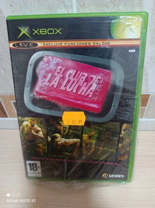 El Club De La Lucha Xbox PAL Nuevo