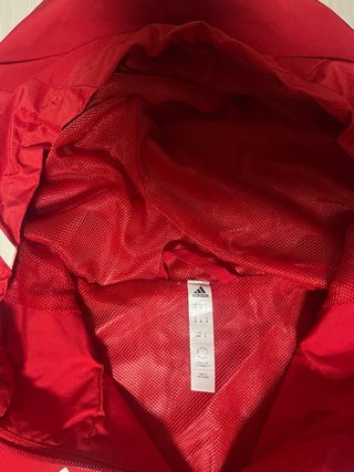 Chubasquero Osasuna Adidas Rojo