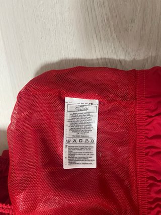 Chubasquero Osasuna Adidas Rojo