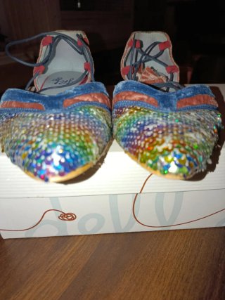 Zapatos Defloresyfloreros Espejo Niagara Multicolo