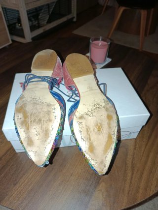 Zapatos Defloresyfloreros Espejo Niagara Multicolo