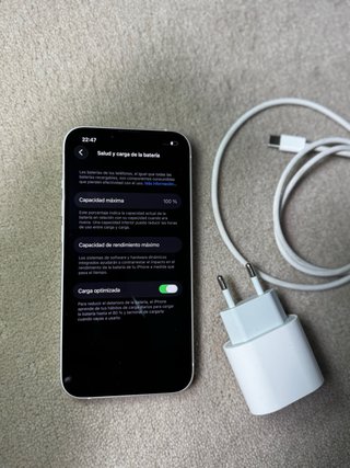 iPhone 14 128GB Blanco - Batería 100%