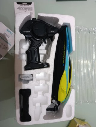 Barco RC Dodoore 45 km/h 2.4G Plata