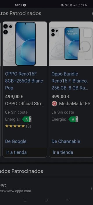 ¡OFERTA !✅ ¡ A ESTRENAR ! ✅ OPPO Reno 16F 5G 256GB
