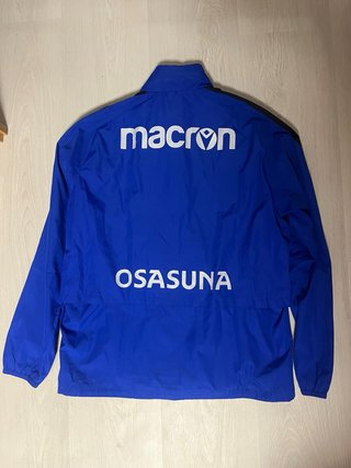 Chubasquero Macron Osasuna Azul