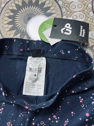 Leggins Up talla 8 años nuevos con etiquetas