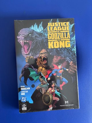 Justice League vs. Godzilla vs. Kong - precintado