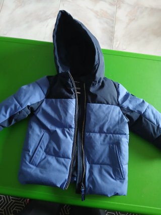 Chaqueta niño azul T.2 años