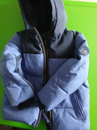 Chaqueta niño azul T.2 años