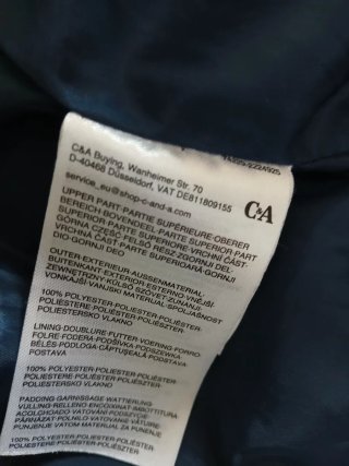 Chaqueta niño azul T.2 años
