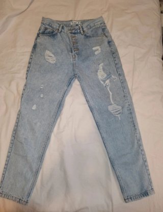 Vaqueros Mom Fit estilo urbano