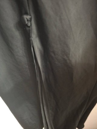 Vestido largo negro Zara