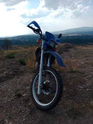 Honda CRM 125 Enduro Azul